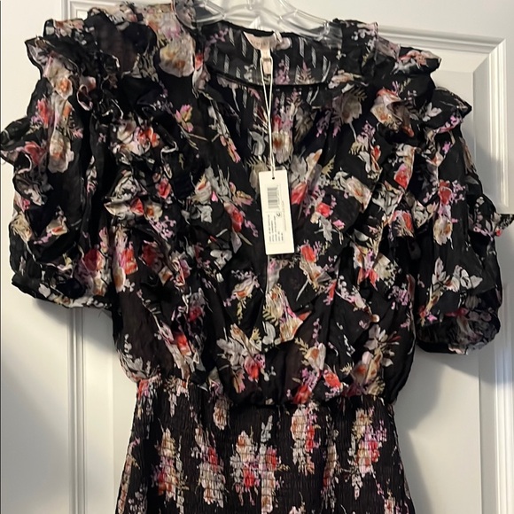 Floral Ruffle Dress - Picture 2 of 4